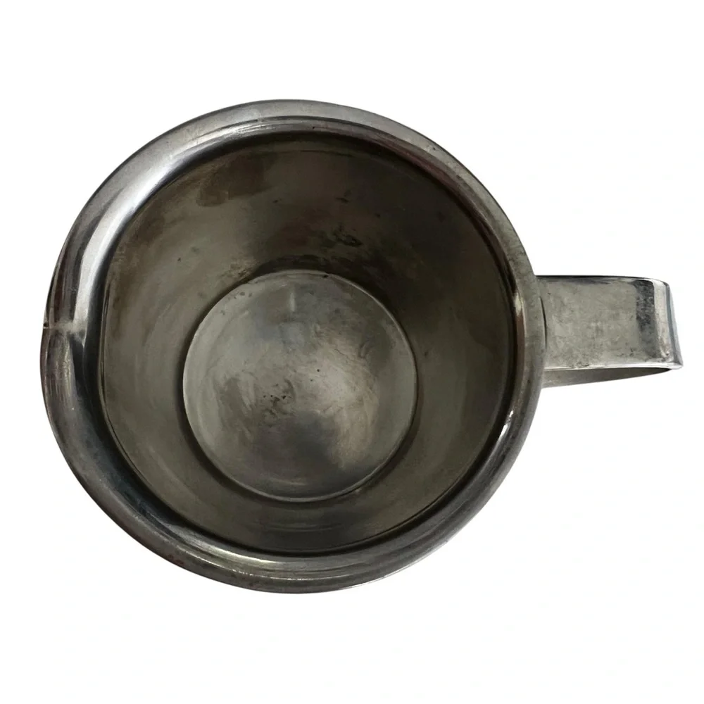 Vintage Oneida Sambonet Silver Plated Open Creamer 18-8 Heavily Patina Some Wear